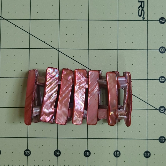 💥4/$20 ABALONE Pink Colored Stretch Bracelet - Picture 5 of 9